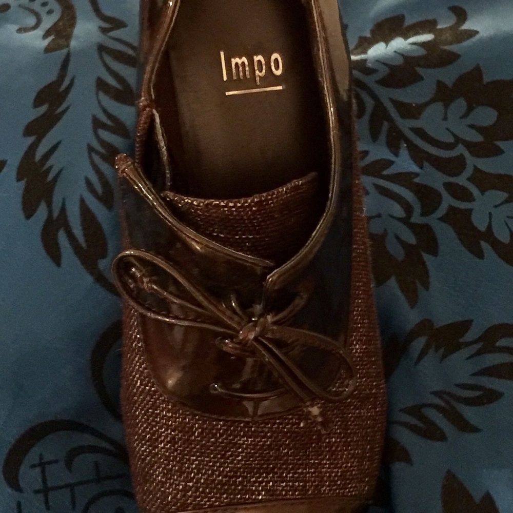 Impo brown boot heels